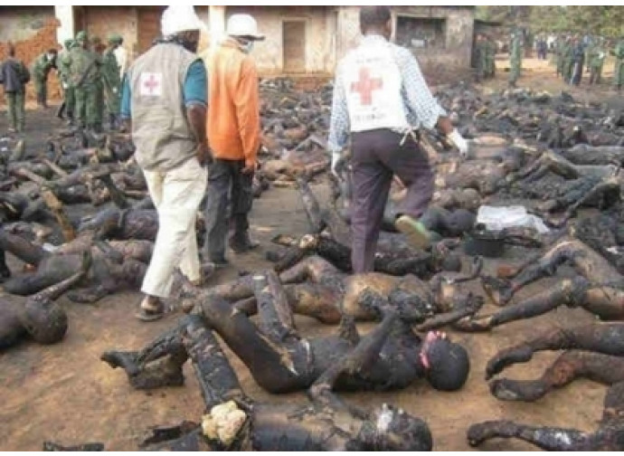 Uno dei massacri di cristiani in Nigeria Uno dei massacri di cristiani in Nigeria