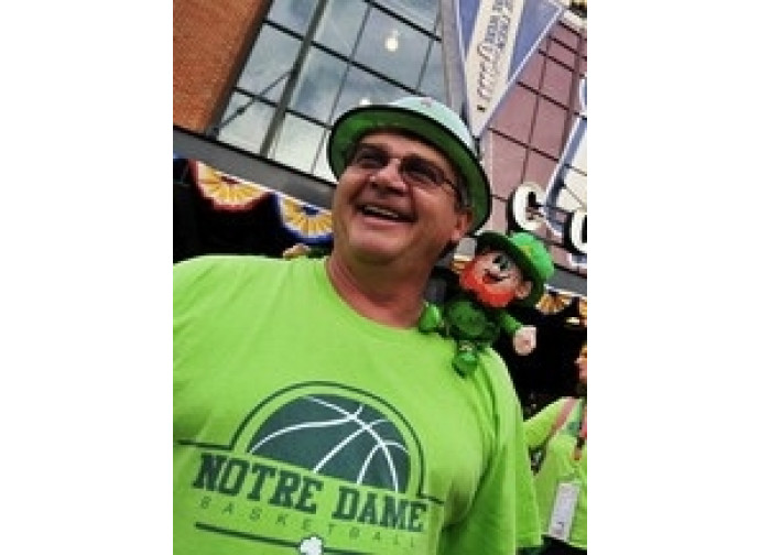 Supporter dell'Università cattolica di Notre Dame (Usa) Supporter dell'Università cattolica di Notre Dame (Usa)