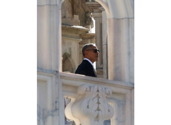 Obama nel Duomo di Milano Obama nel Duomo di Milano