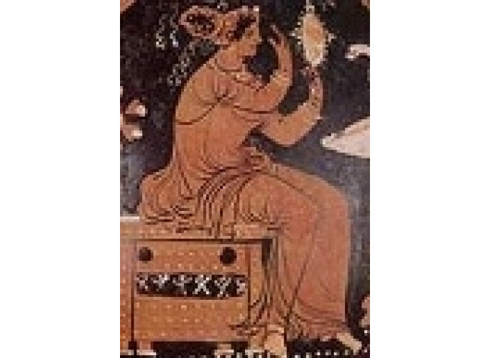 Decorazione su vaso antico Decorazione su vaso antico