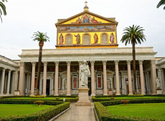 Duecento anni fa l'incendio della Basilica Ostiense