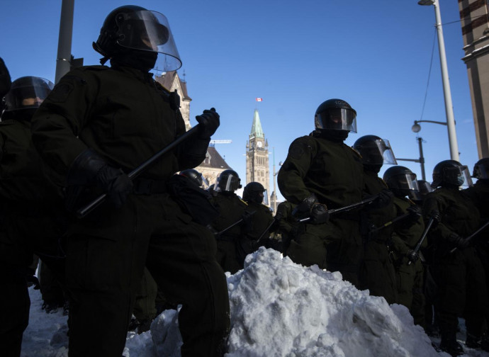 Polizia ad Ottawa