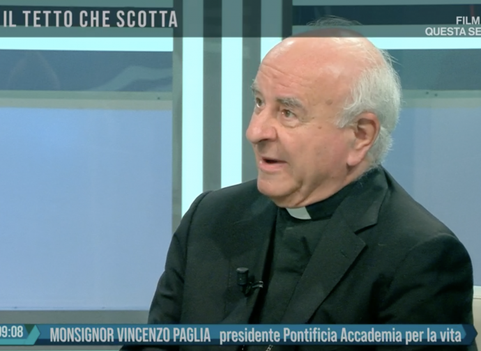 Monsignor Vincenzo Paglia a Rai3