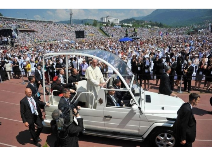 Papa Francesco a Sarajevo