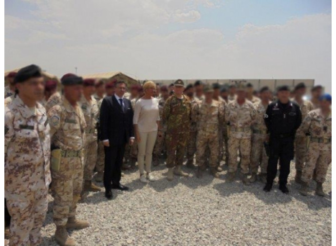 Il ministro Pinotti in visita a Erbil