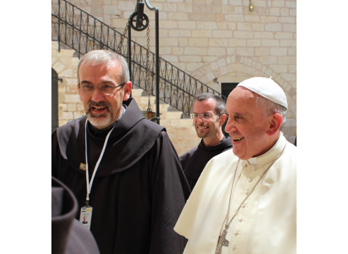 Pizzaballa e Papa Francesco Pizzaballa e Papa Francesco