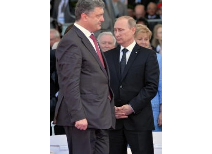 Poroshenko e Putin Poroshenko e Putin
