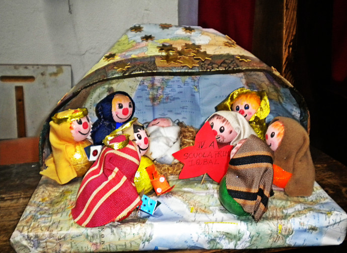 Presepe di una scuola elementare