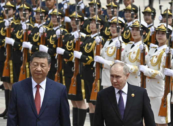Xi Jinping e Vladimir Putin a Pechino (La Presse) Xi Jinping e Vladimir Putin a Pechino (La Presse)