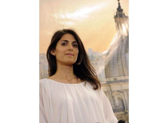 Il sindaco di Roma Virginia Raggi