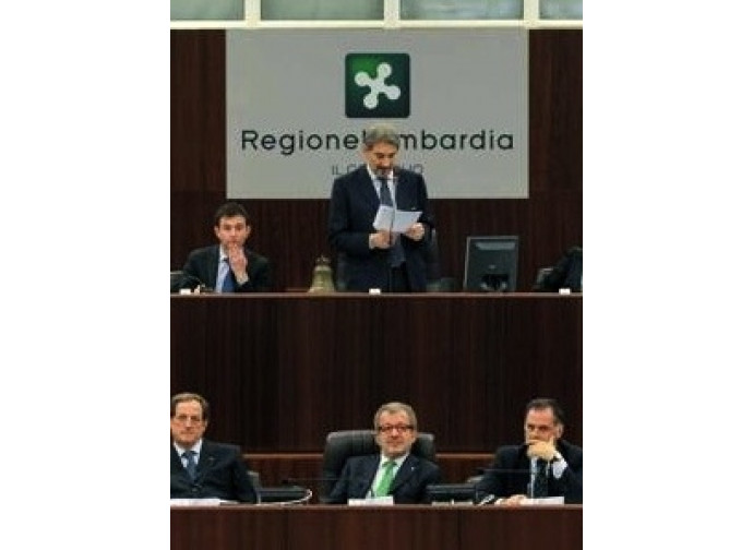 Il consiglio regionale lombardo