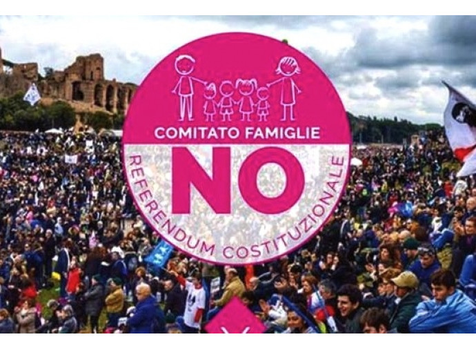 Manifestazione del Comitato famiglie