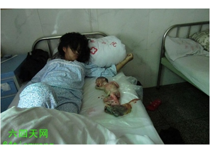 Feng Jianmei, la donna costretta ad abortire e fotografata con il suo bimbo di sette mesi Feng Jianmei, la donna costretta ad abortire e fotografata con il suo bimbo di sette mesi