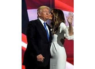 Trump ha un sogno, la moglie Melania solo una... copia
