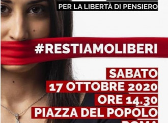 Sabato prossimo in piazza contro il Ddl Zan