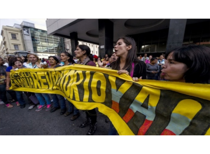 Venezuela, manifestanti per il referendum revocatorio Venezuela, manifestanti per il referendum revocatorio