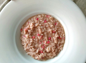 Risotto con la melagrana