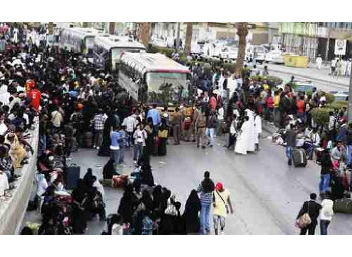 Riyadh, espulsione degli immigrati etiopi Riyadh, espulsione degli immigrati etiopi