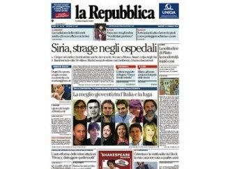 Le bugie sulle
unioni gay
hanno le gambe
di Repubbica
