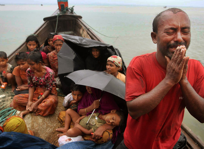 Rohingya in fuga Rohingya in fuga