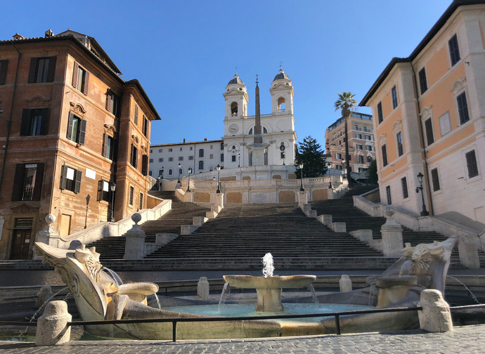 Roma deserta causa coronavirus Roma deserta causa coronavirus
