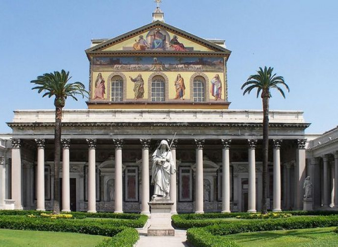 La basilica di San Paolo fuori le Mura