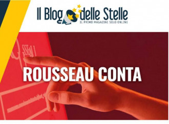 Rousseau incorona Conte, "sì" al governo giallorosso