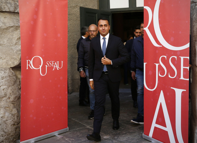 Di Maio all'incontro Politica Open Comuni Di Maio all'incontro Politica Open Comuni