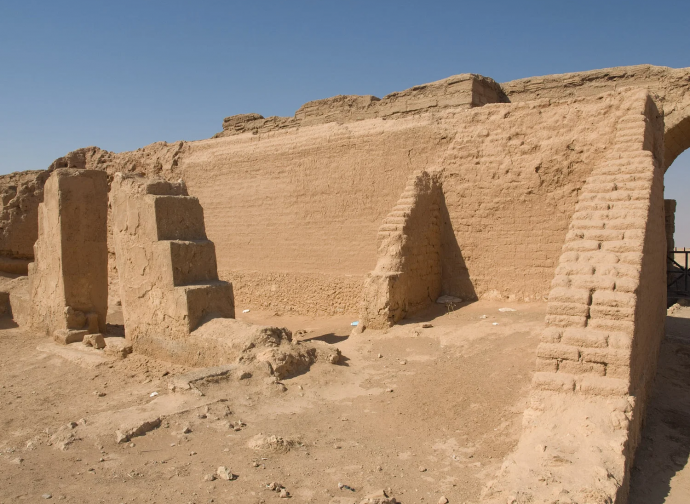 Rovine di una chiesa, Dura Europos (da www.worldhistory.org)