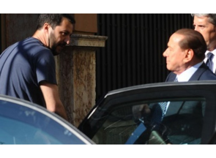 Salvini e Berlusconi Salvini e Berlusconi