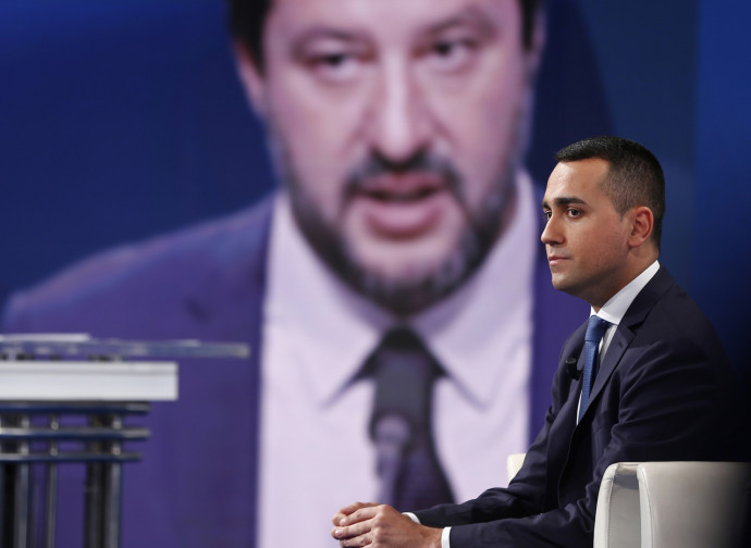 Di Maio a Porta a Porta (e Salvini incombe) Di Maio a Porta a Porta (e Salvini incombe)