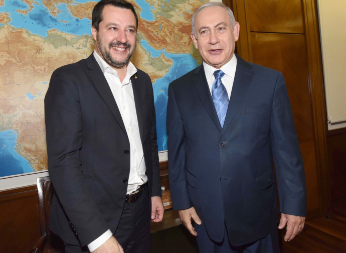 Salvini e Netanyahu