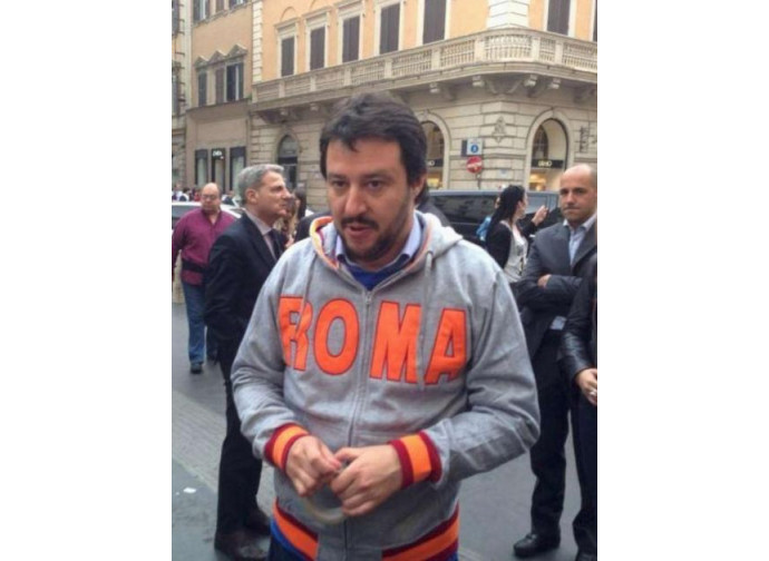 Matteo Salvini a Roma Matteo Salvini a Roma