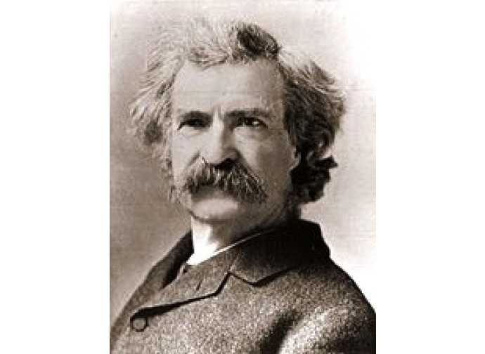 Lo scrittore Mark Twain Lo scrittore Mark Twain