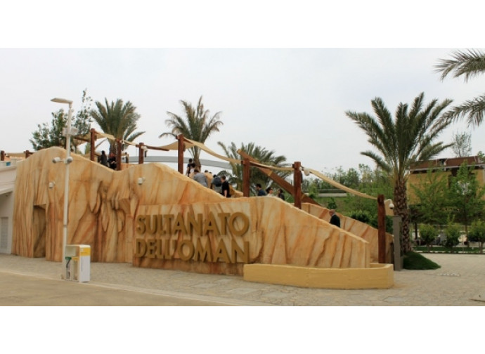 Il padiglione dell'Oman all'Expo
