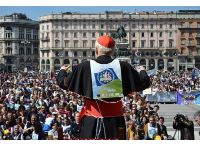 Milano, il Cardinal Scola all'Andemm al Domm, per le scuole paritarie Milano, il Cardinal Scola all'Andemm al Domm, per le scuole paritarie
