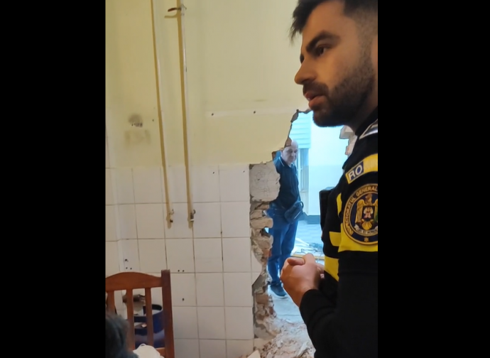 Screenshot video su pagina Facebook di Váradhegyfoki Premontrei Prépostság