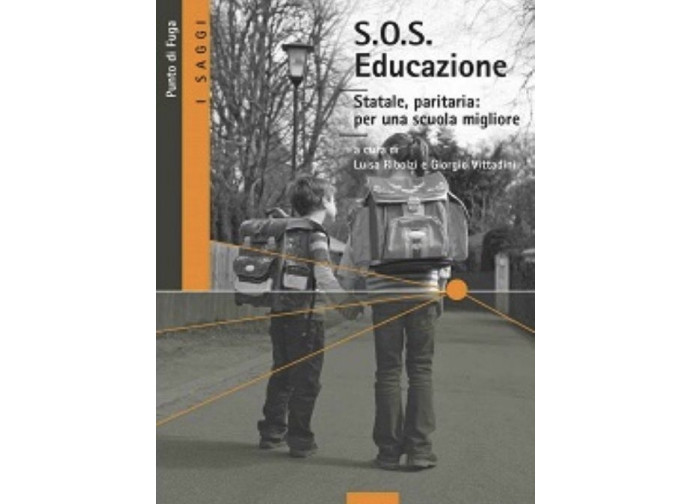 La copertina del libro: "S.O.S. Educazione. Statale, paritaria: per una scuola migliore” La copertina del libro: "S.O.S. Educazione. Statale, paritaria: per una scuola migliore”