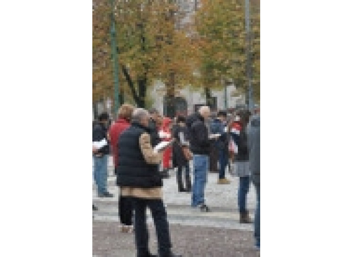 Sentinelle in Piedi, Bergamo