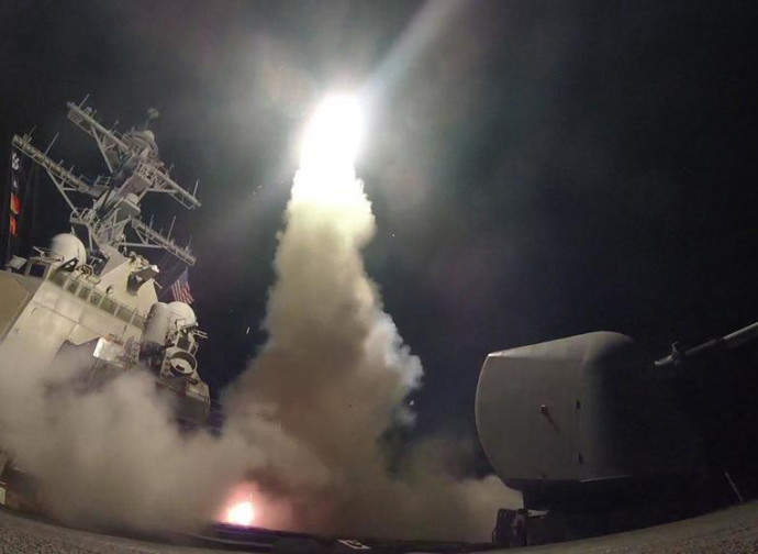 Lancio di missili sulla Siria Lancio di missili sulla Siria