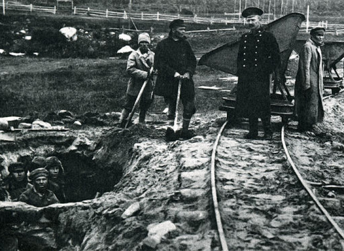 Prigionieri ai lavori forzati nelle Solovki