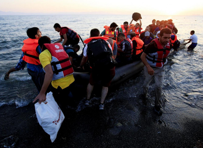 Arrivod i immigrati a Kos, in Grecia Arrivod i immigrati a Kos, in Grecia