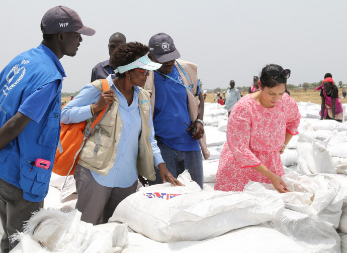 Aiuti alimentari al Sud Sudan