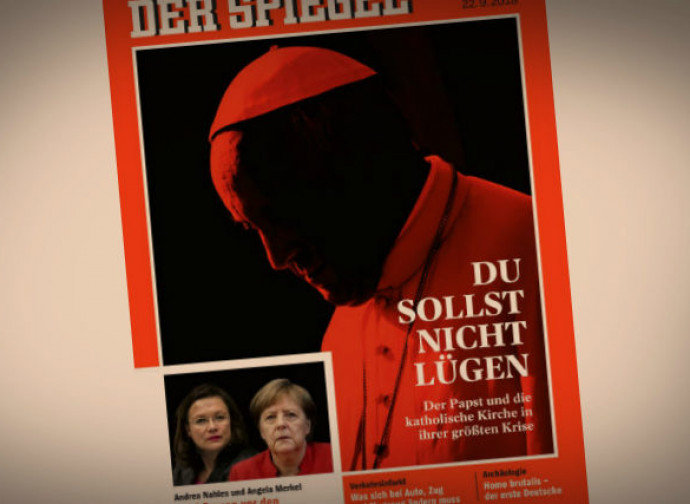 La copertina di Der Spiegel La copertina di Der Spiegel