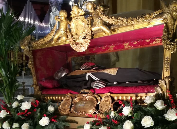 Spoglie di san Leonardo (foto di Maria Bigazzi)