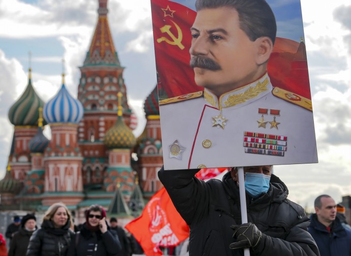 Commemorazione di Stalin a Mosca