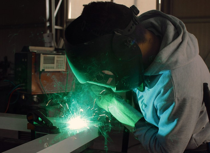 Usa, lavoratore dell'acciaio Usa, lavoratore dell'acciaio