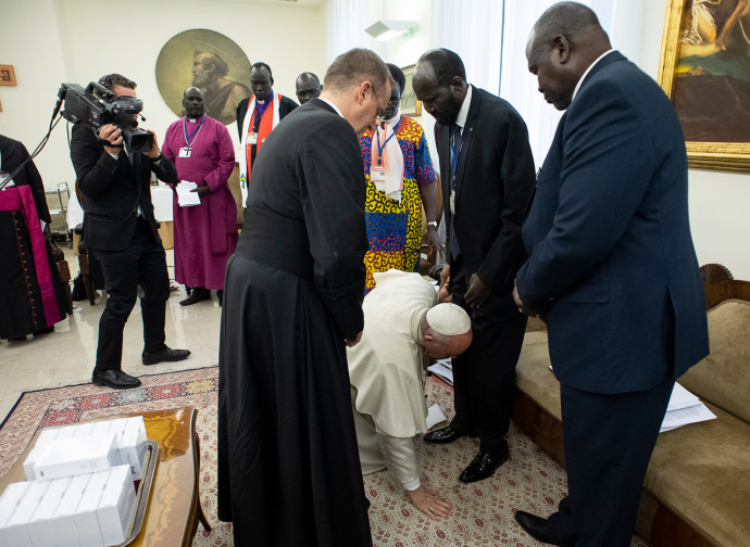 Sud Sudan, l'iniziativa di pace di Papa Francesco