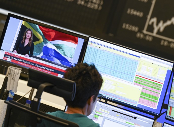 Borsa di Francoforte, l'impatto delle notizie dal Sudafrica Borsa di Francoforte, l'impatto delle notizie dal Sudafrica