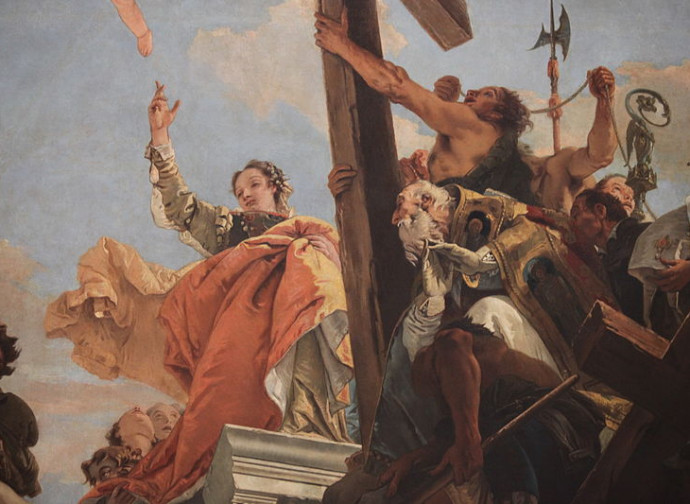 Scoperta della vera croce da parte di Sant'Elena (G.B. Tiepolo)